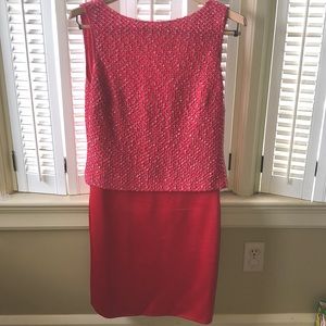 St. John Sleeveless Cocktail Dress